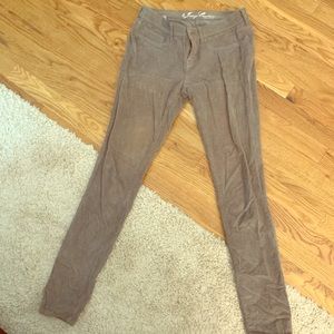 Olive green juicy corduroys